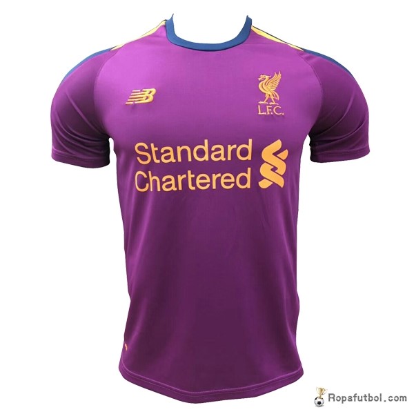 Camiseta Liverpool Replica Tercera 2018/19 Purpura